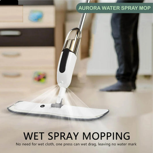 Spray Mop with Refillable Bottle