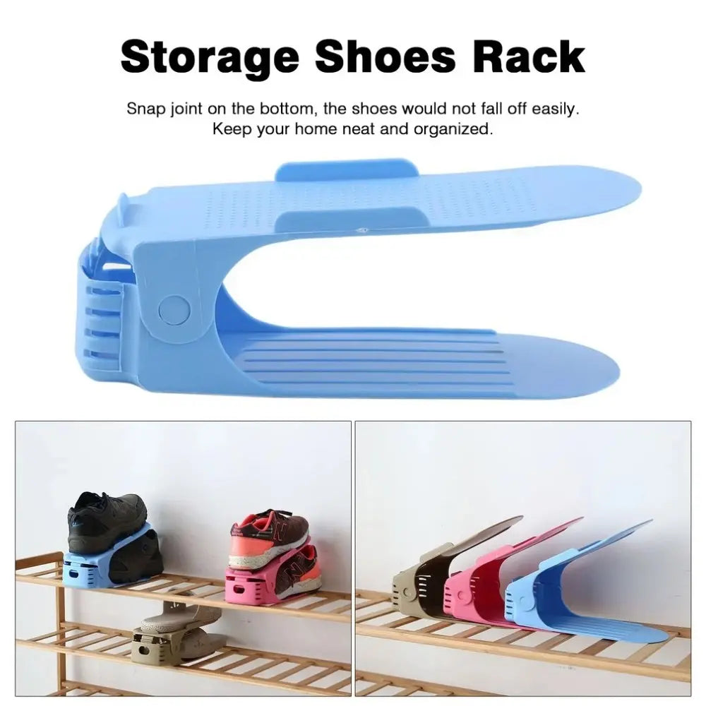 Adjustable Shoe Organizer pack of 2