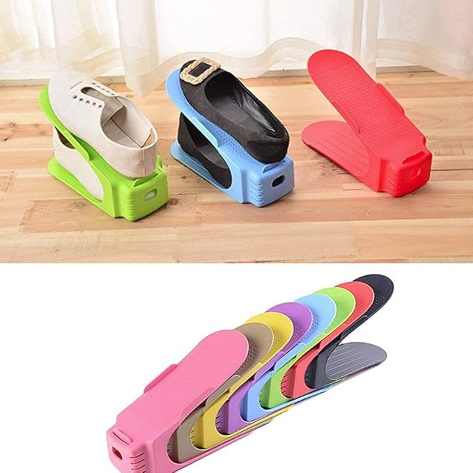 Adjustable Shoe Organizer pack of 2